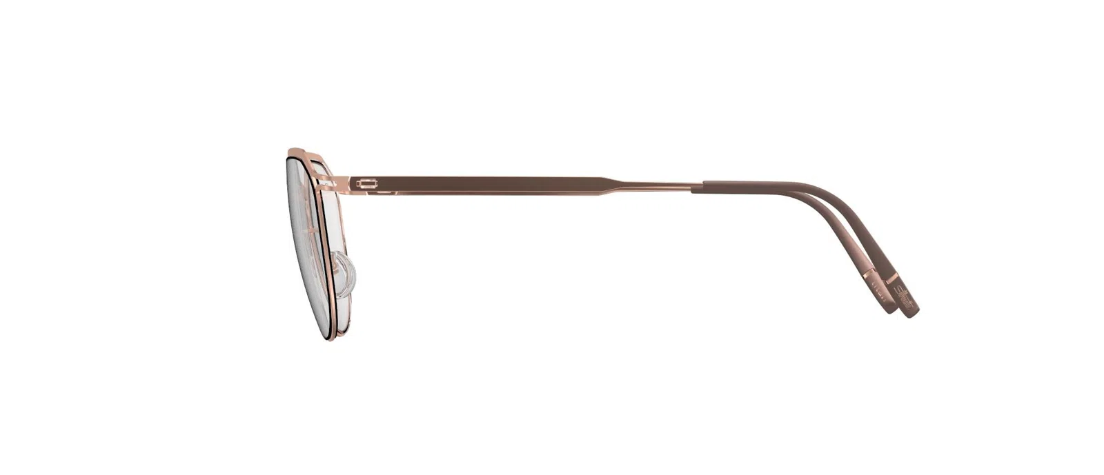 Silhouette Titanium Reframed 5596 Eyeglasses - view 45